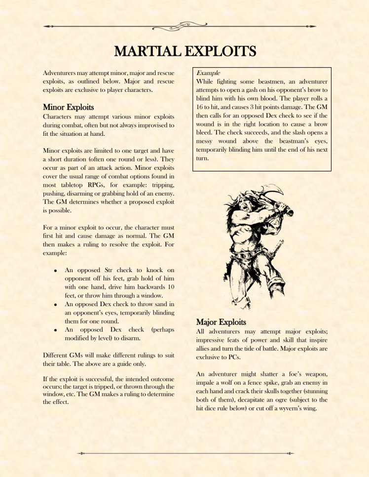 Martial Exploits 1 of 3