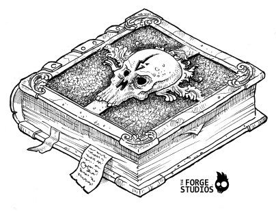 skull-book