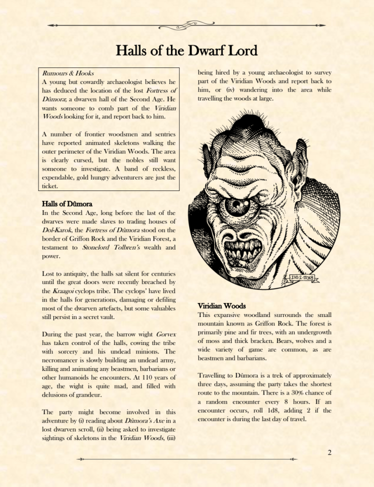 Halls of the Dwarf Lord p2