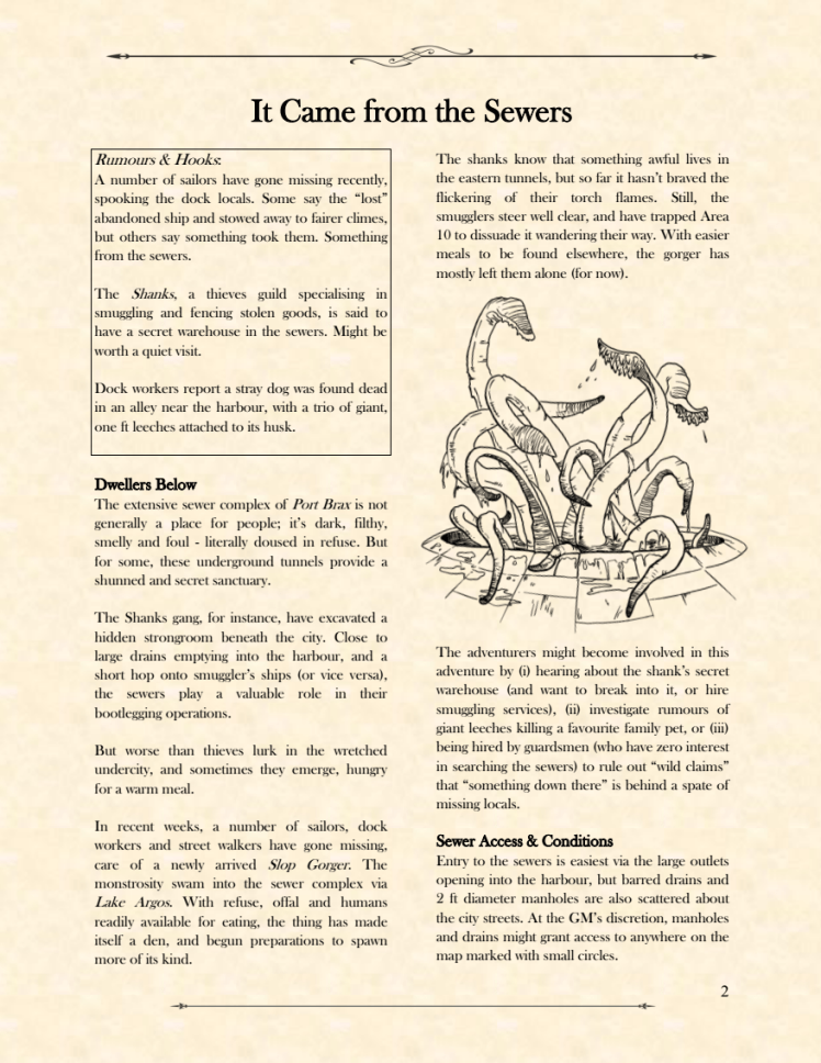 It Came from the Sewers p2