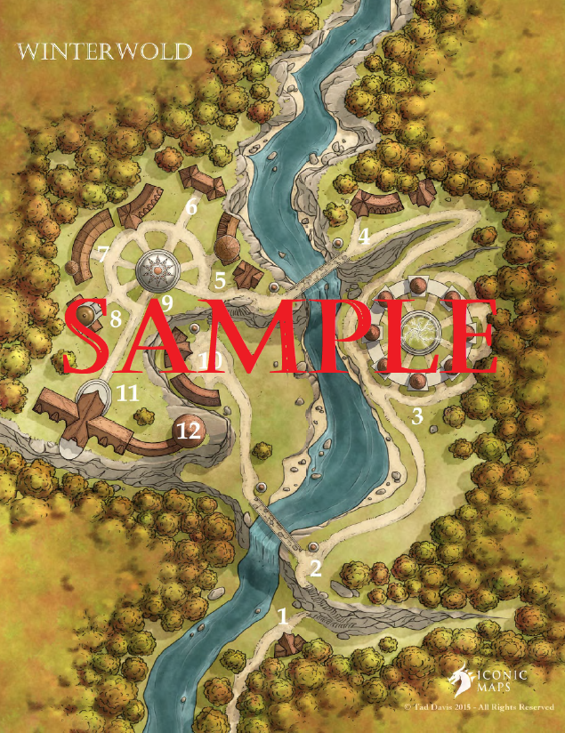Winterwold map sample